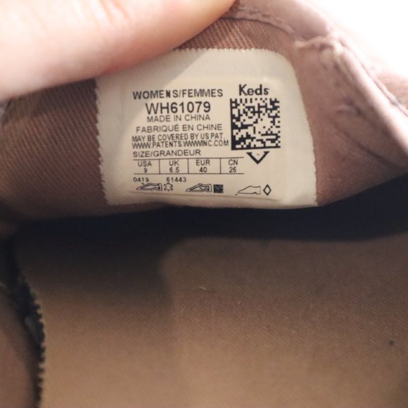 Keds Women's Double Decker wh61079 Suede Sneaker Mauve Size 9 - Picture 4 of 10